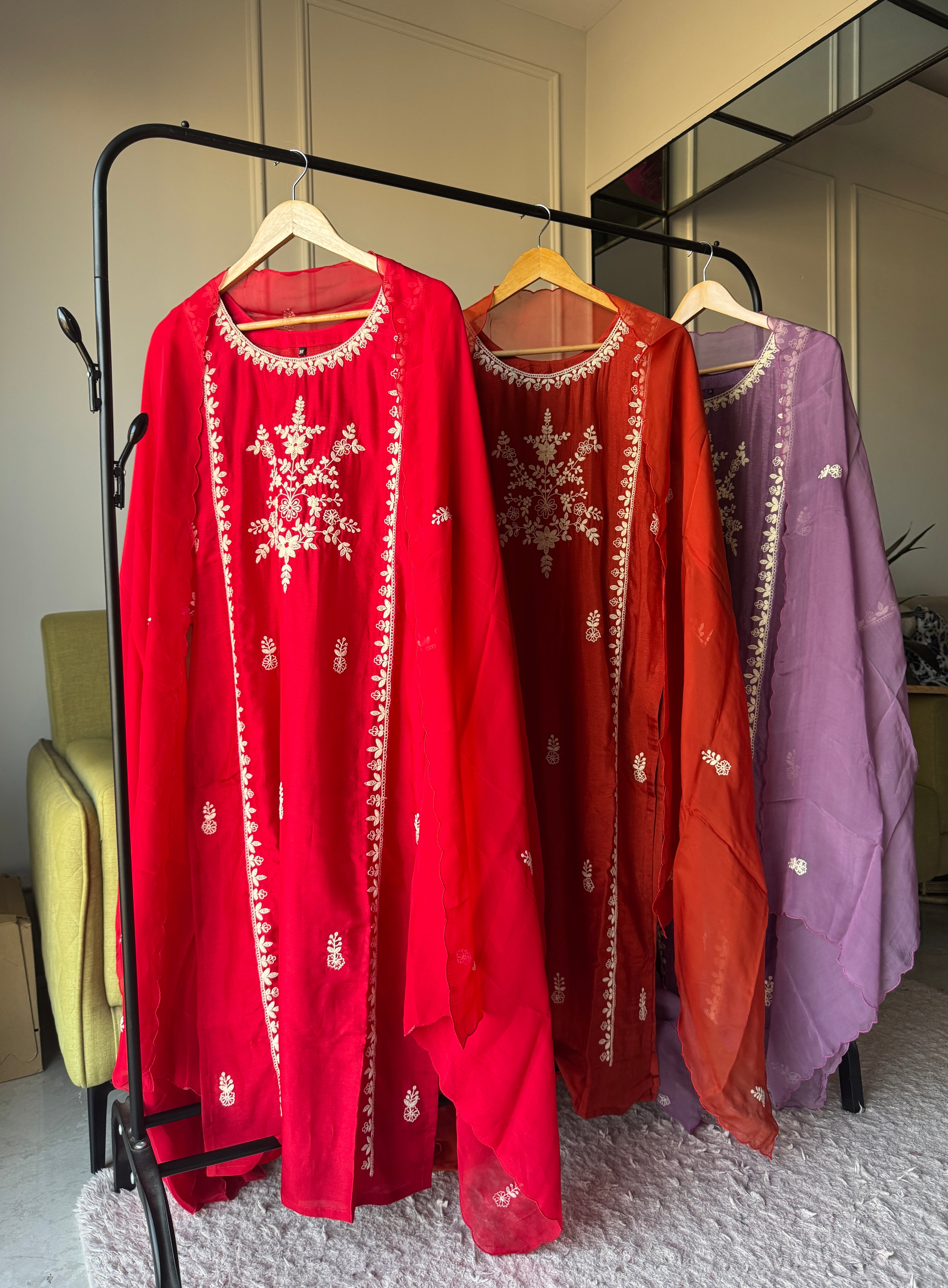 Aaliaa Full Embroided Set