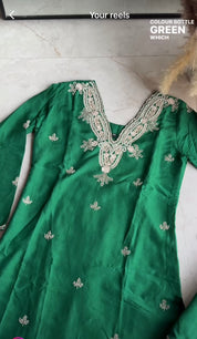 Shivangi short kurta with plazzo pants and dupatta (Make to Order)