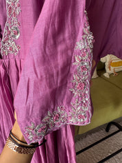 Pralambika Designer neck anarkali dress