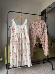 Surbhi Block Print Anarkali Dress