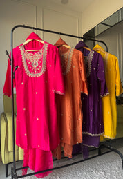 Ruchika Embroided Set(Make to Order)