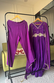 Rupali v neck anarkali dress