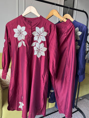 Divya Handwork Viscose Chanderi Coord Set