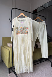 Gayatri Mul Chanderi Handwork Dress