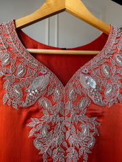 Tripti Gajji Silk Zari Handwork Dress