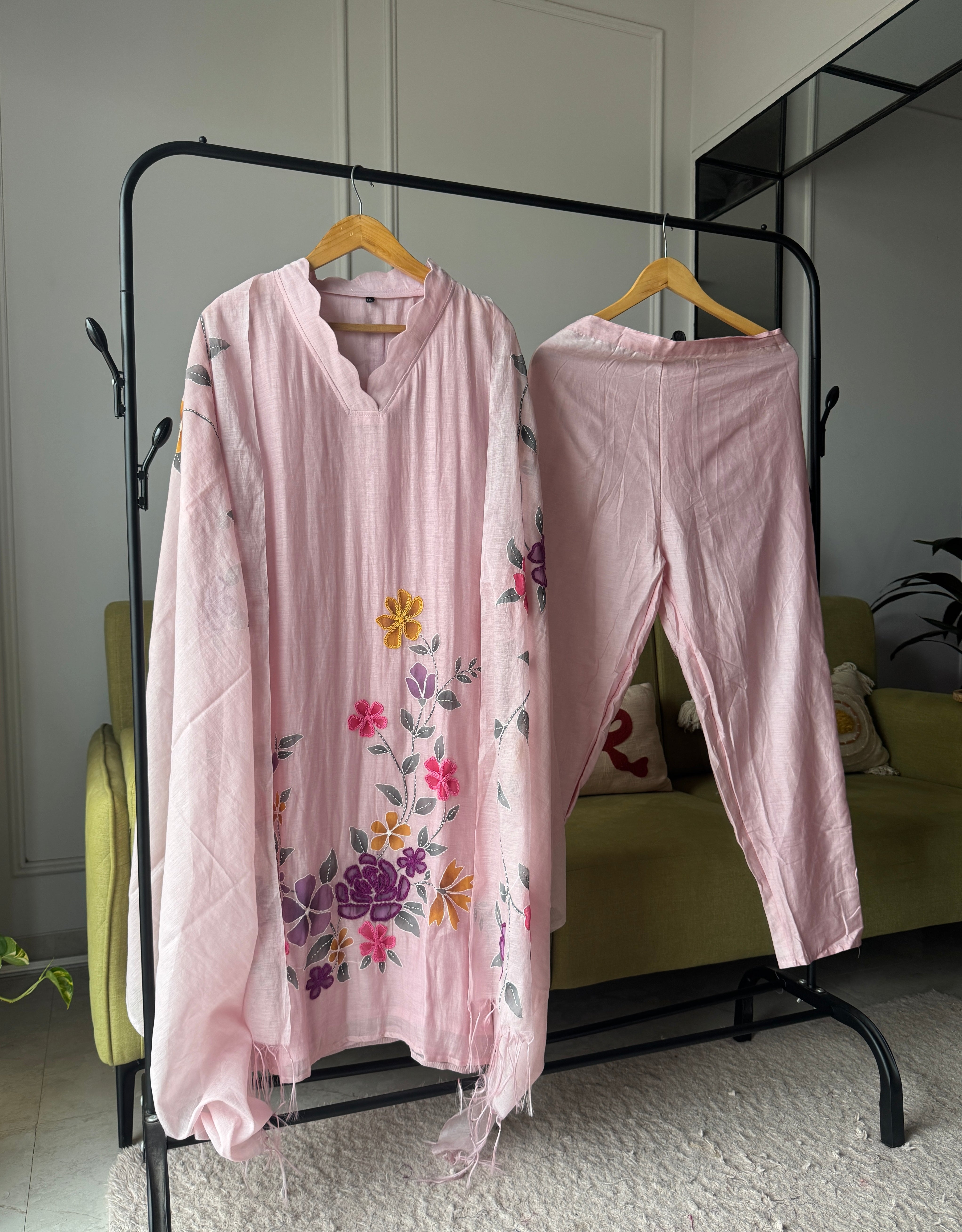 Chhaya Embroided Set(Make to Order)