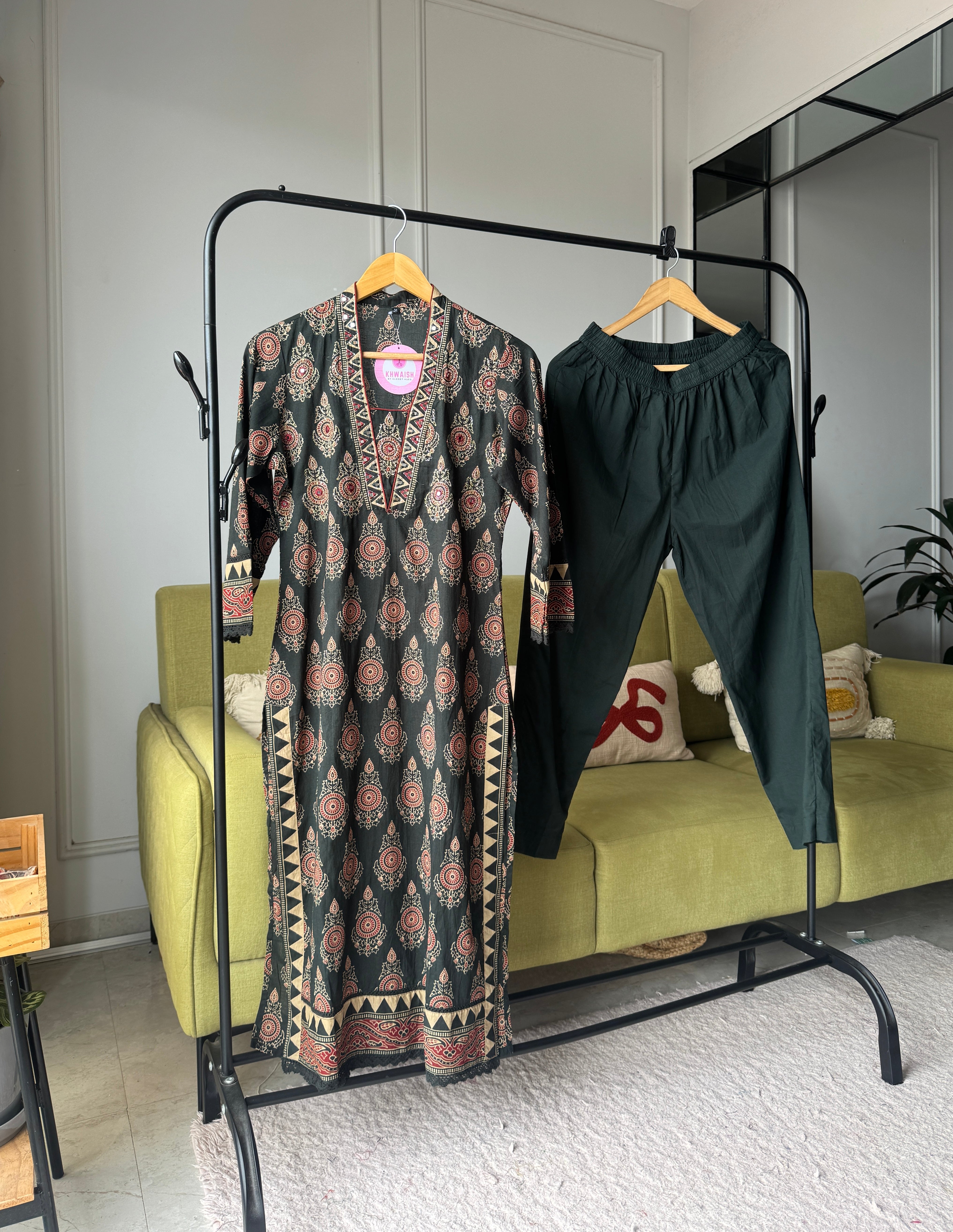 Jasmine cotton straight cut dress