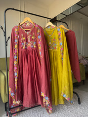Nirma Colourful Embroided Dress