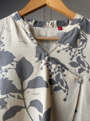 Jenisha Floral Linen Cotton Coord Set