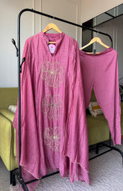 Aastha Mul Chanderi Handwork Dress