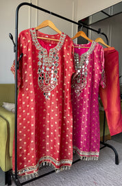 Diksha Mirror Work Coord Set