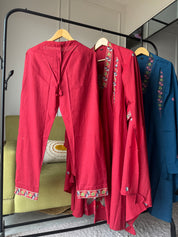 Panel Embroided Aline Dress