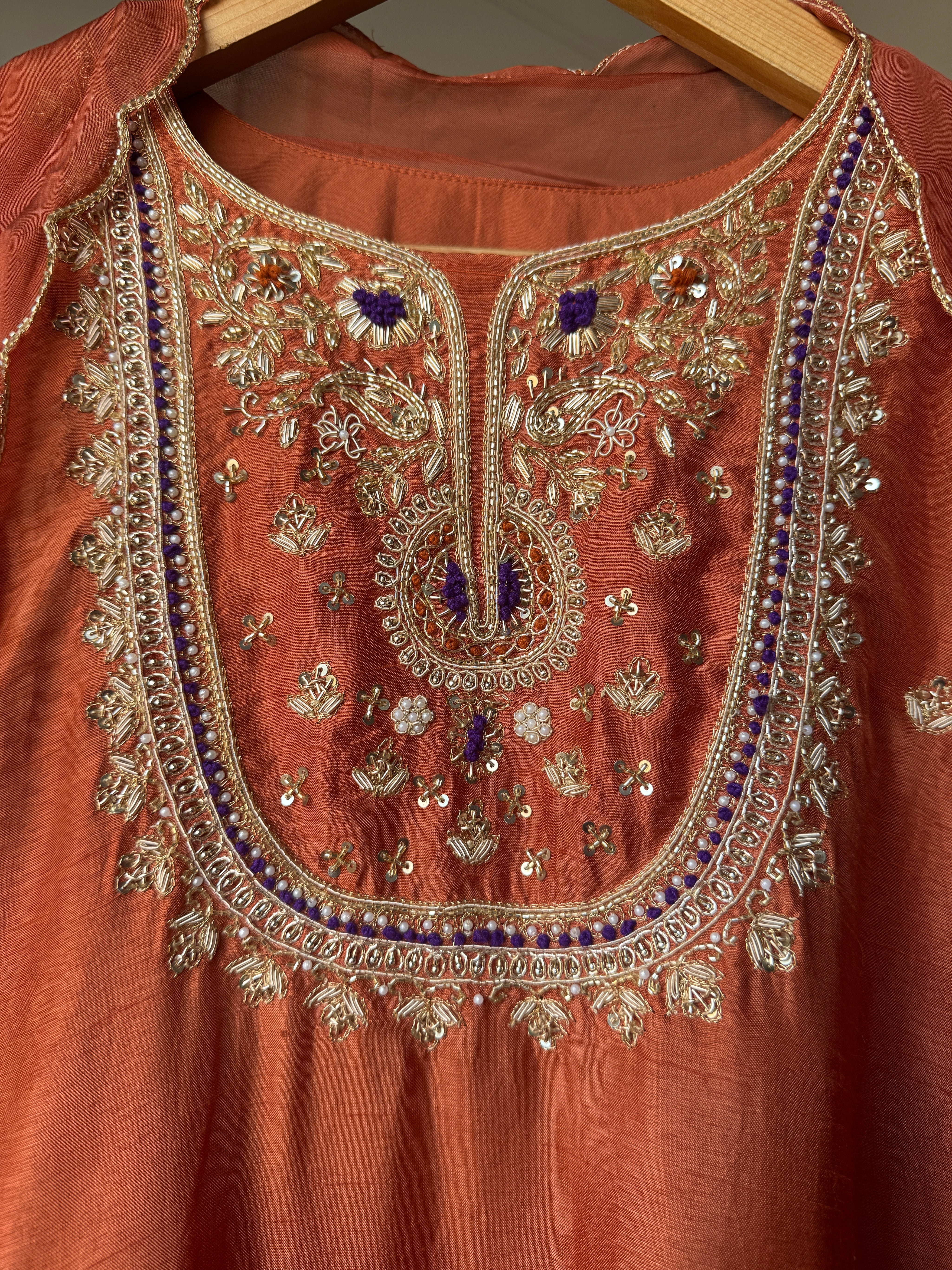 Ruchika Embroided Set(Make to Order)