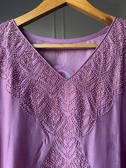 Mansi pearl work dress