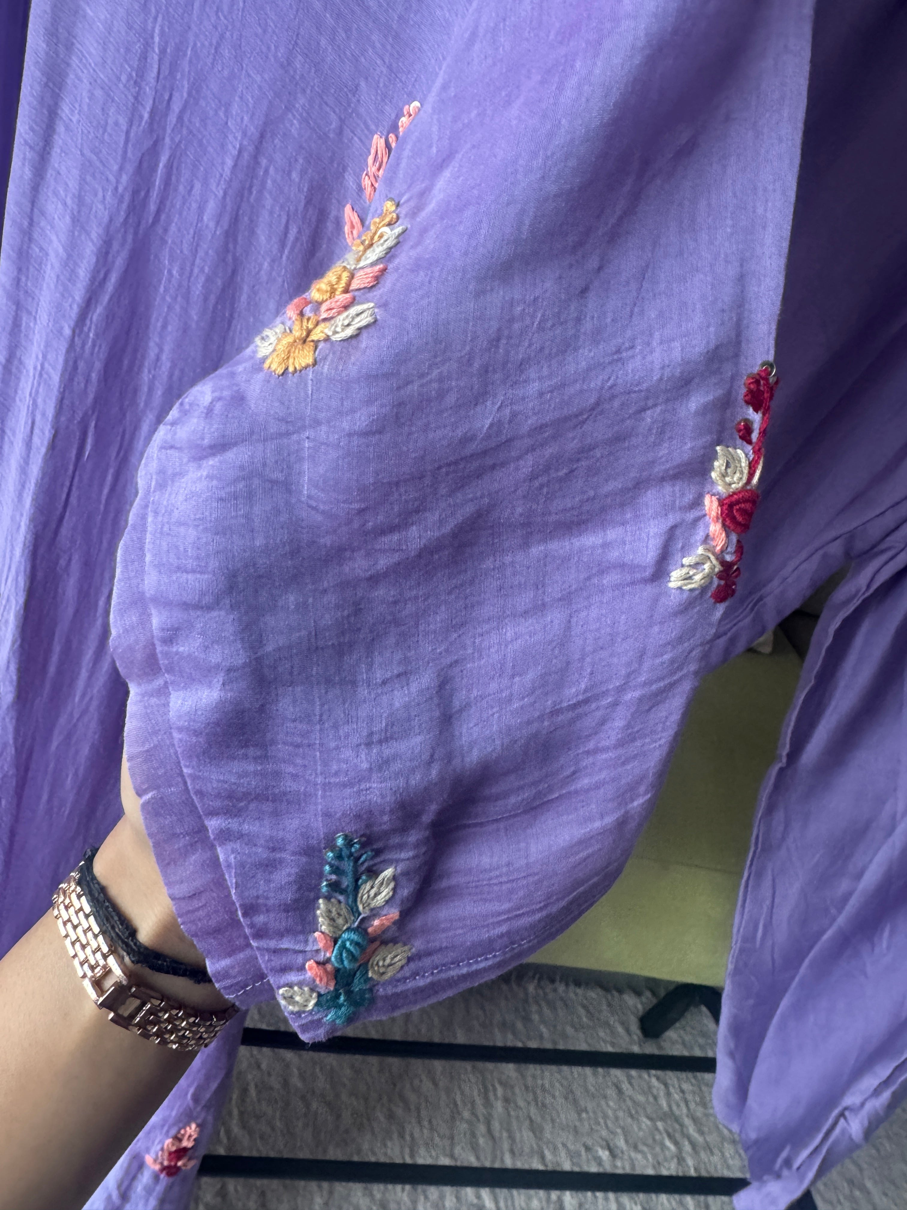 Shivalika Mul Chanderi Katha Work (Make to Order)