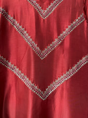 Anshika Dola Silk Handwork Coord Set