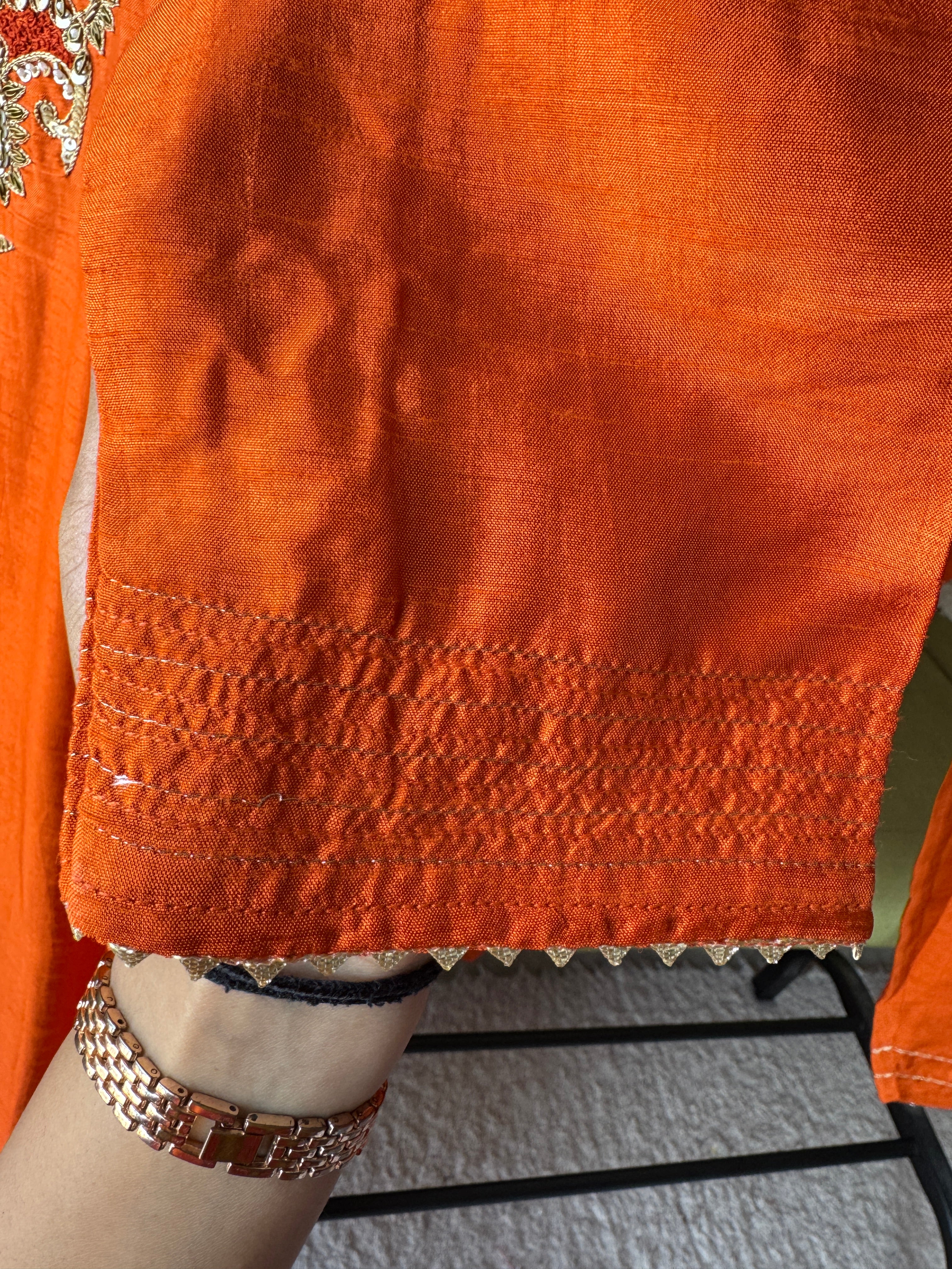 Anushka Handwork Bustier With Dupatta Dress