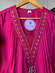 Aakriti Embroided Cotton Dress