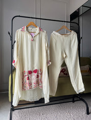 Sonika Embroided Oranganza Coord Set