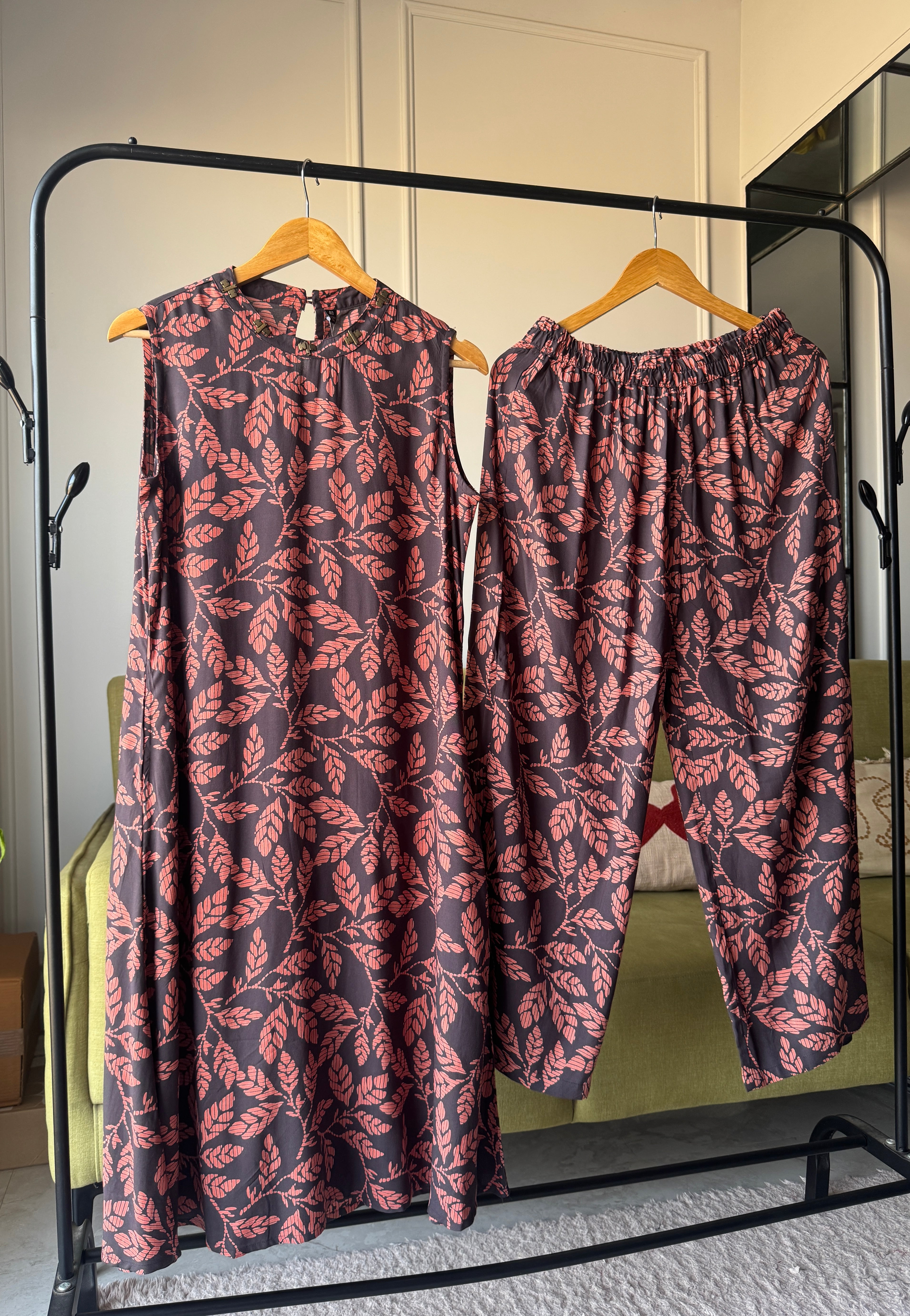 Vaishali Halter Nack Coord Set