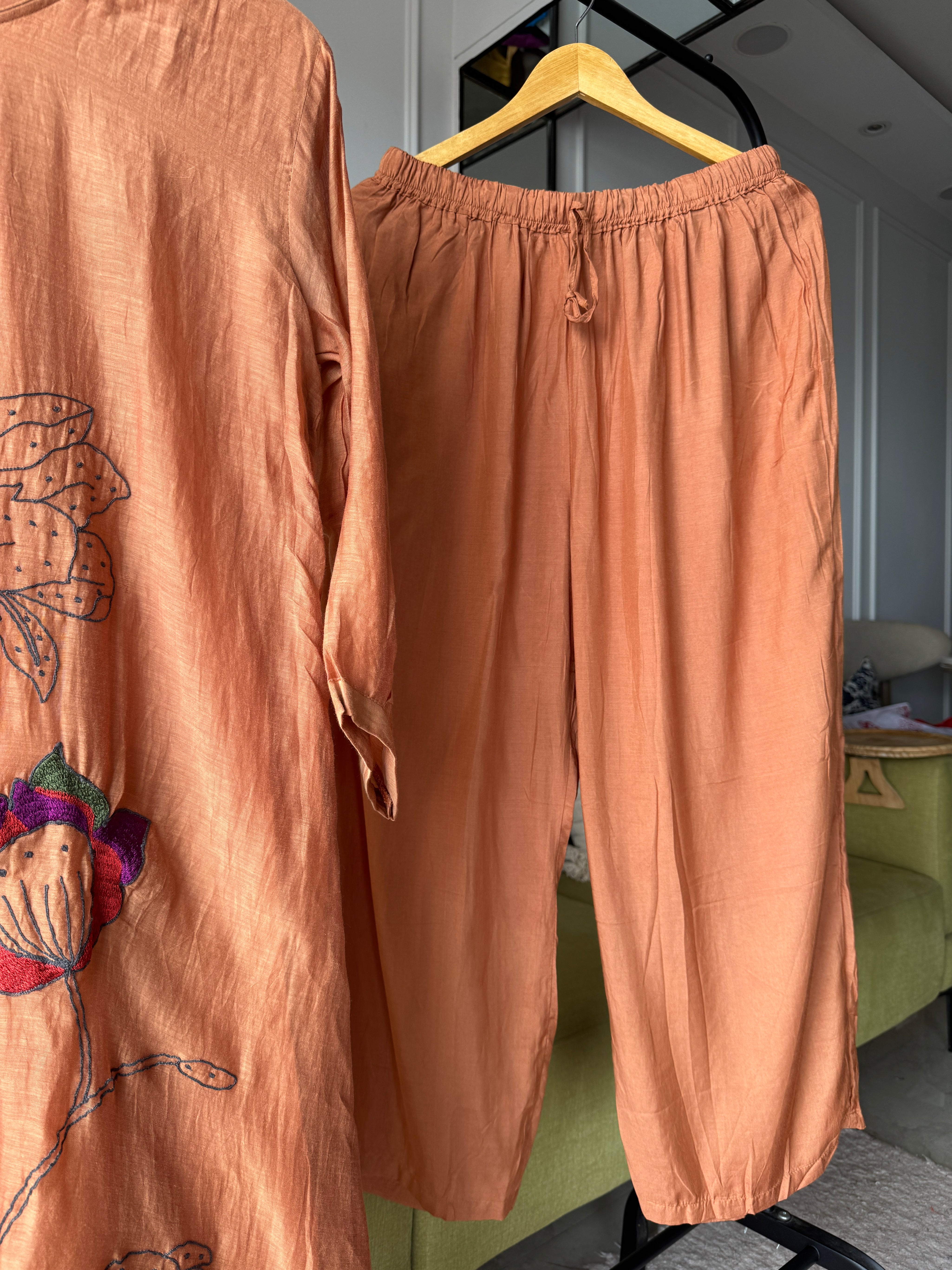 Tarini Mul Chanderi Aline Dress