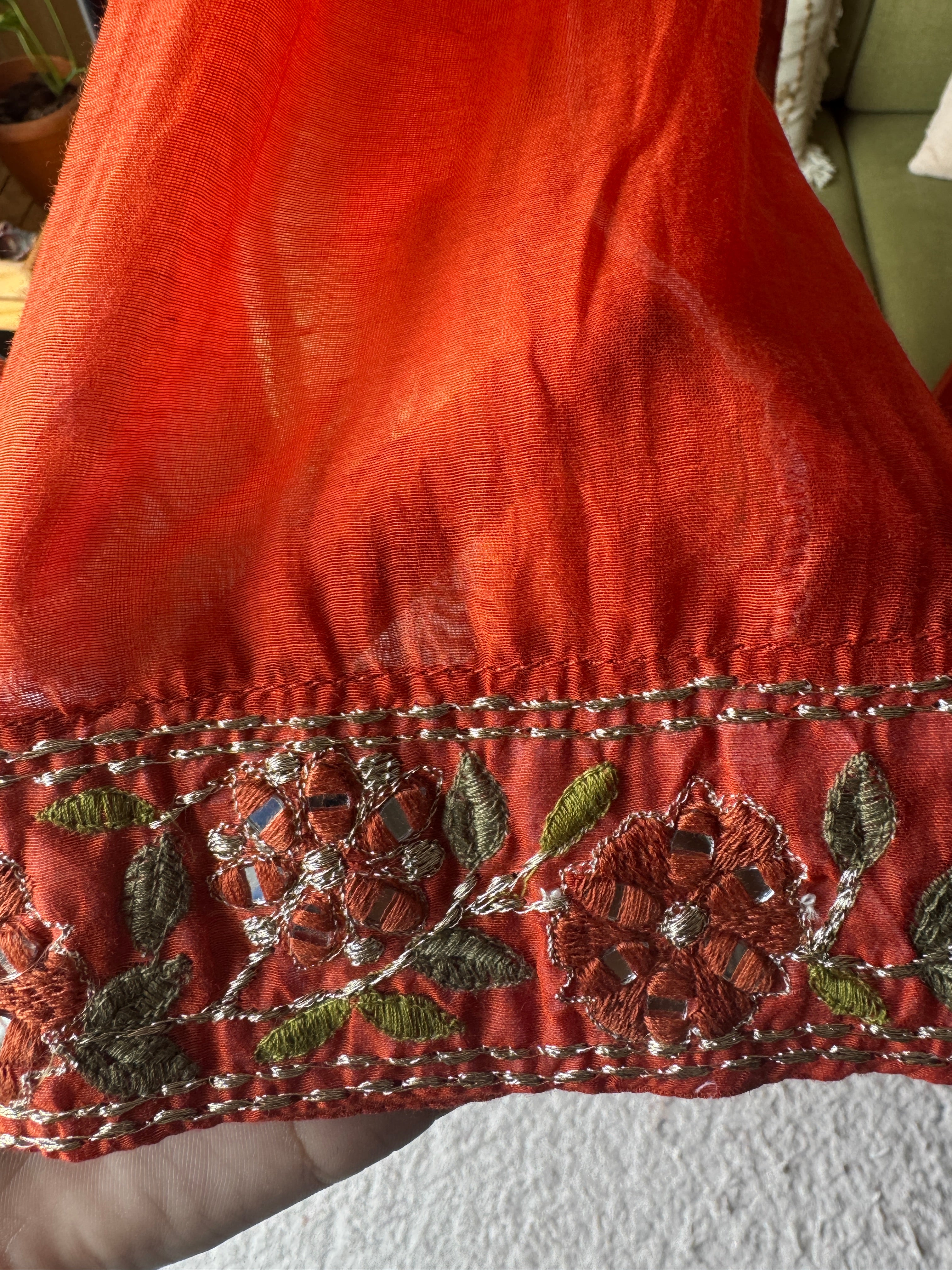 Yashoda Mirror Embroided Dress