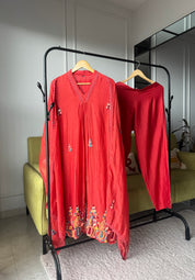 Shivalika Mul Chanderi Katha Work (Make to Order)