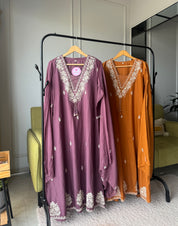 Kimaya Embroided Cotton Dress