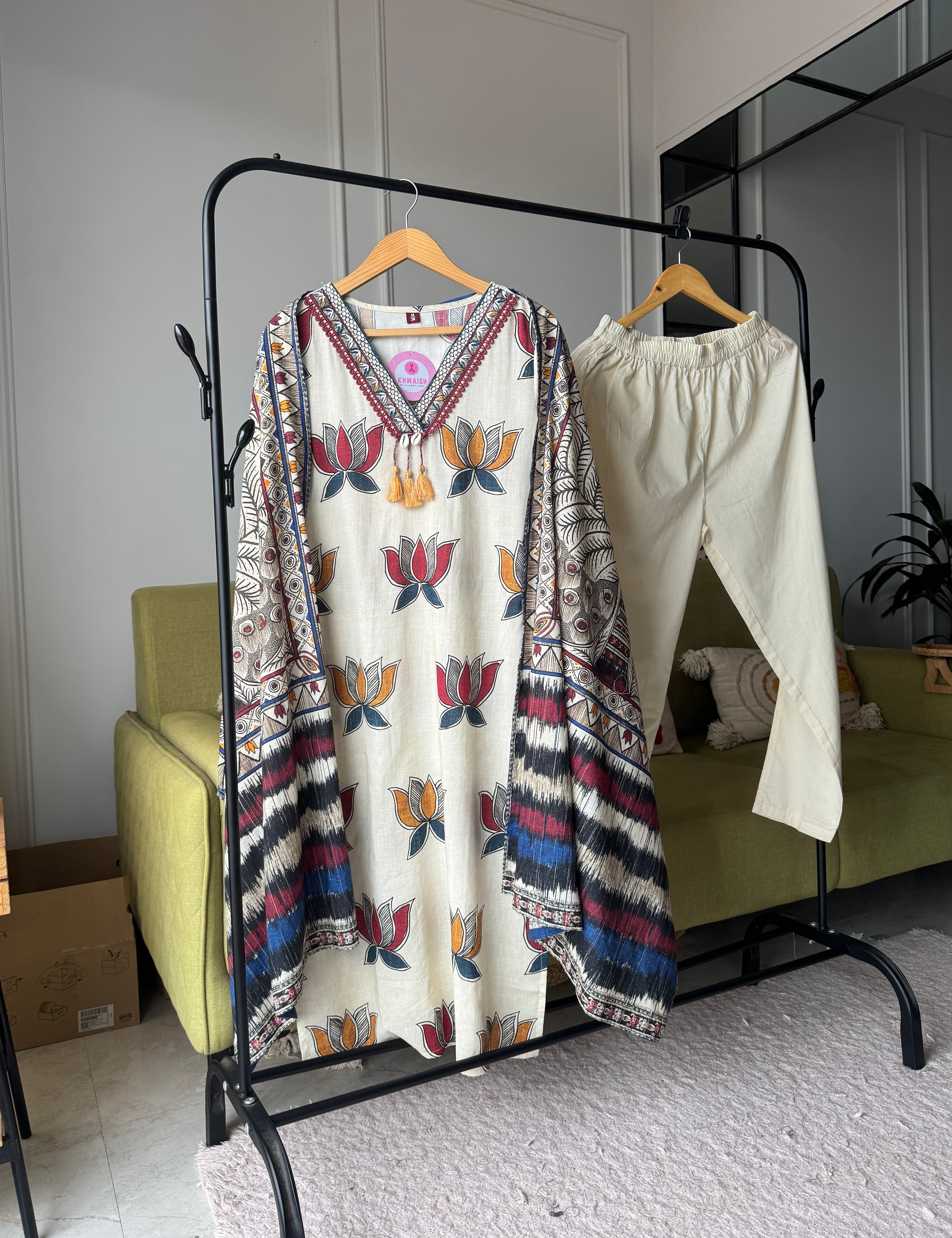 Kamal Flower Print Dress