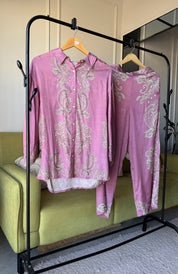 Manvi Handwork Muslin Coord Set