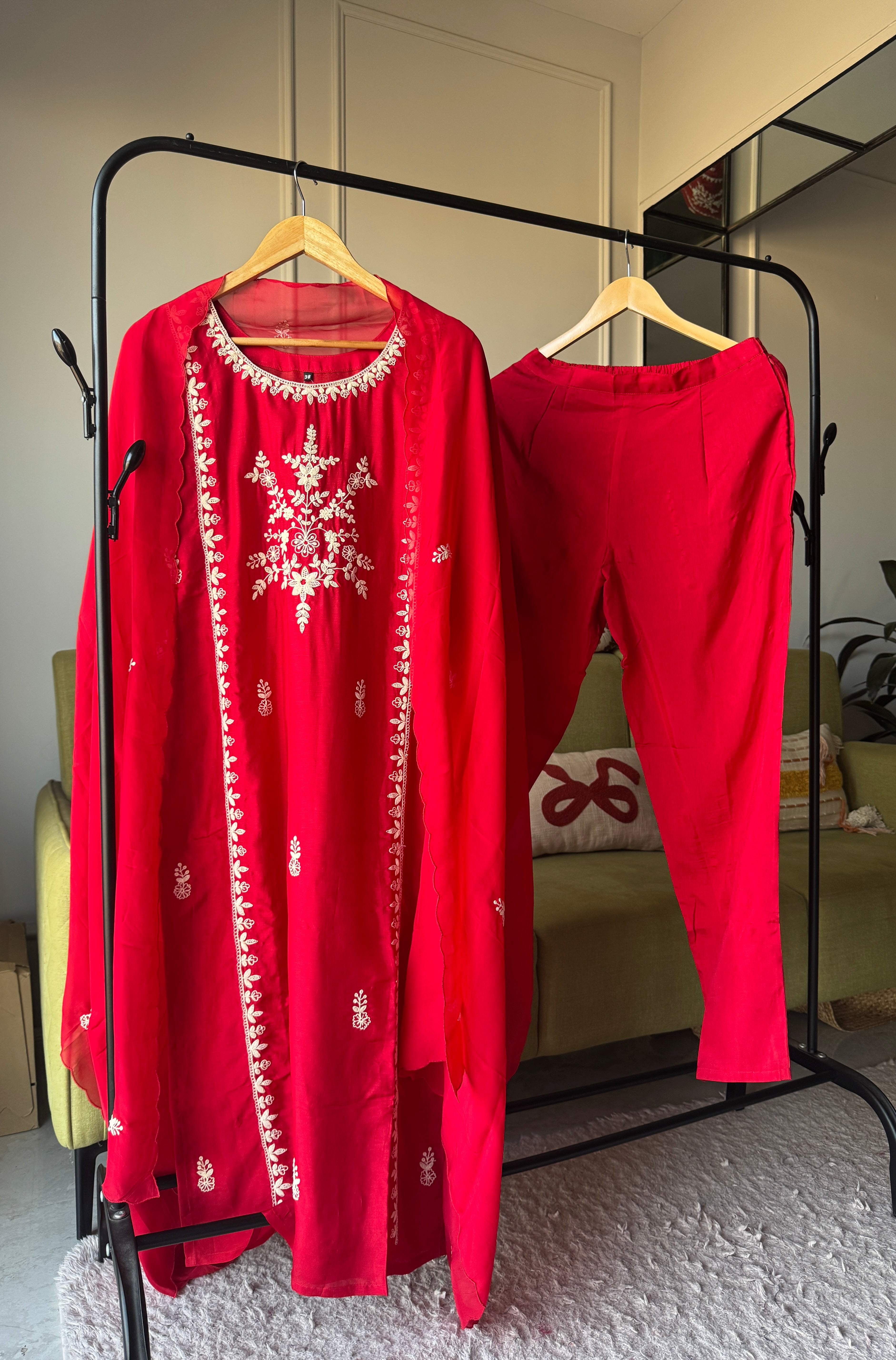 Aaliaa Full Embroided Set