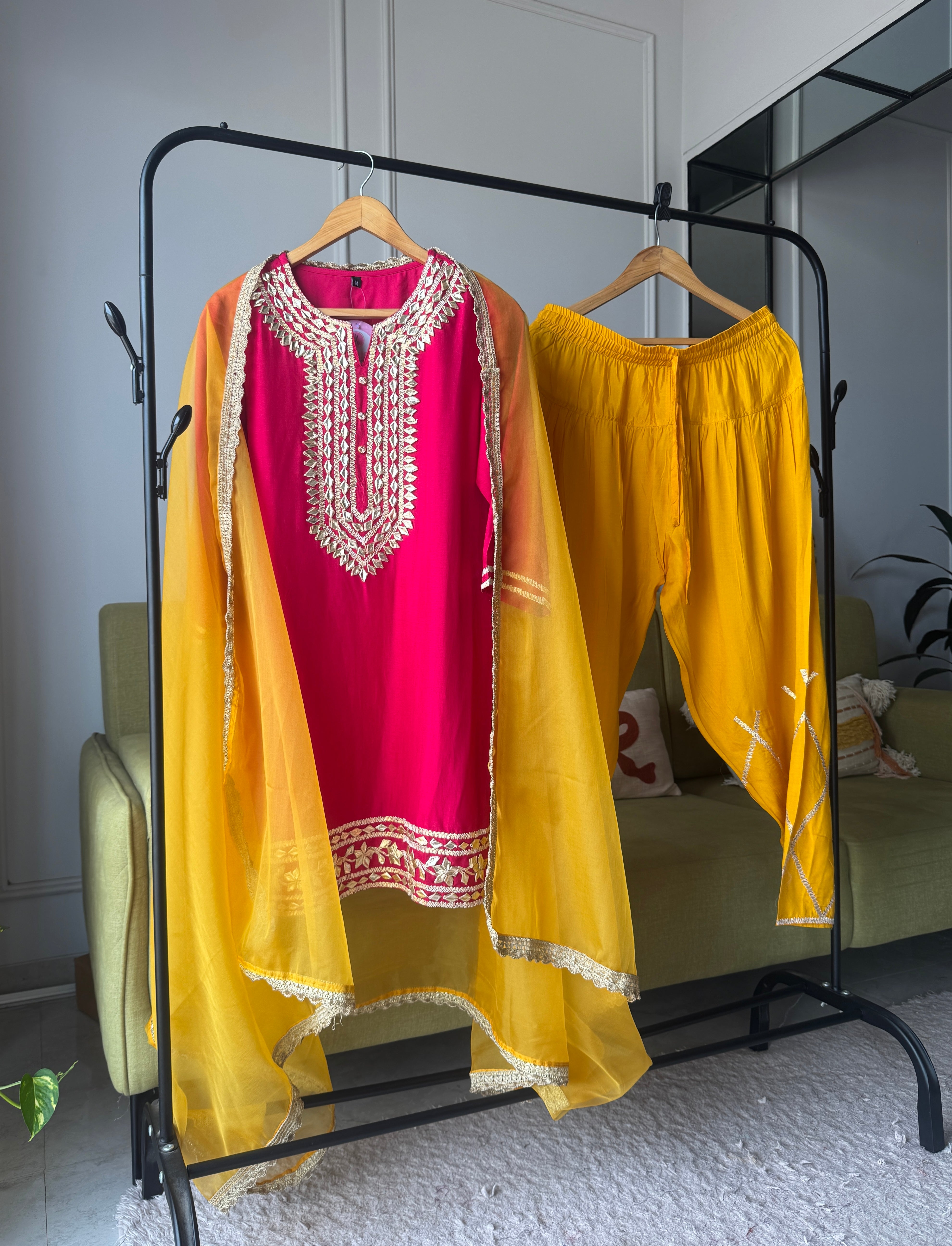 Sona gotta Patti dress