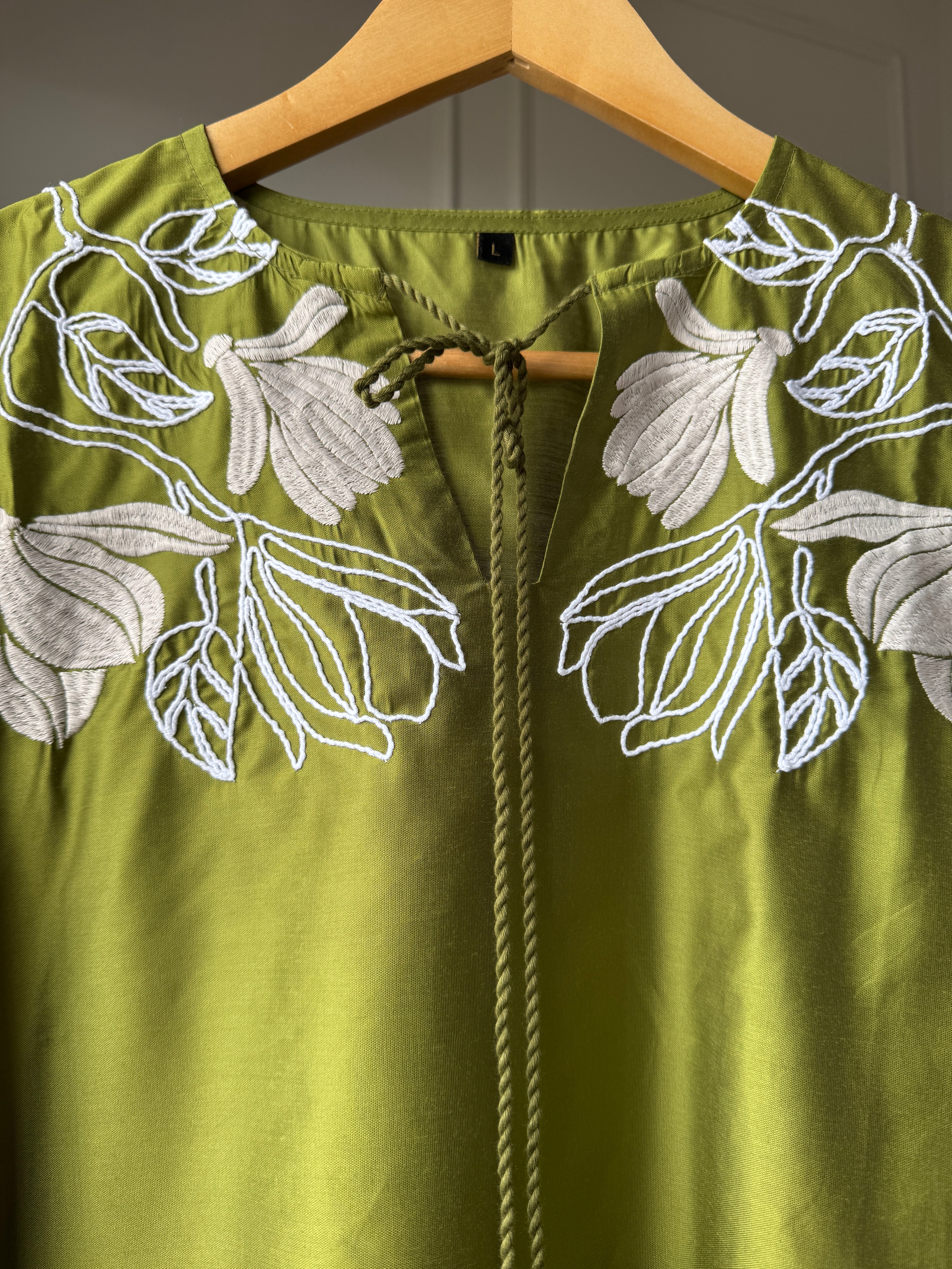 Palak Viscose Chanderi Coord Set