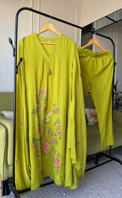 Sushma Embroided Cotton Dress