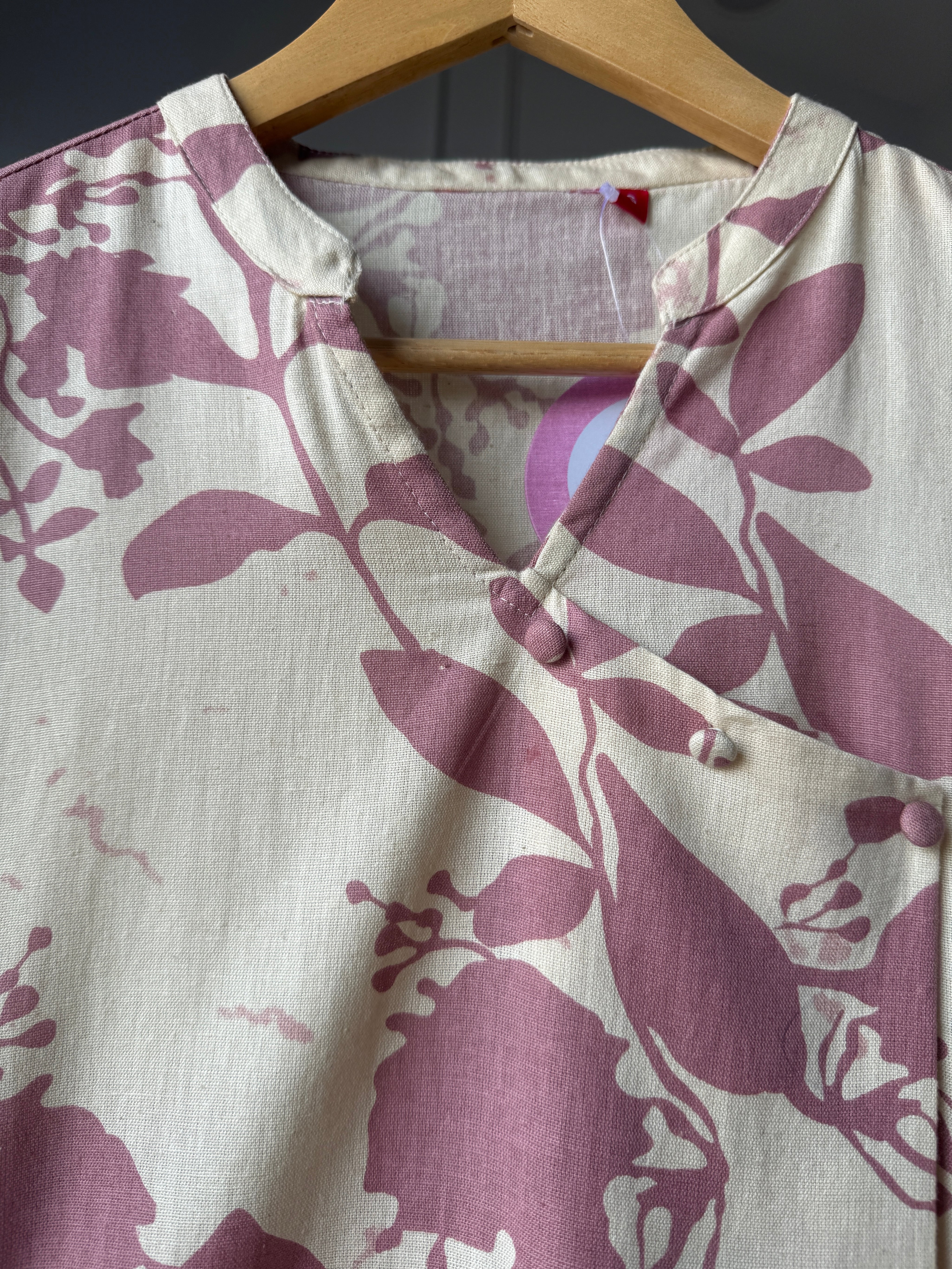 Jenisha Floral Linen Cotton Coord Set