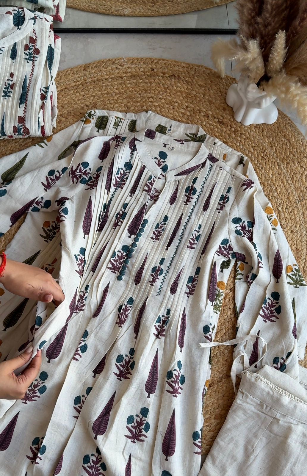 Pallavi Block Print Set