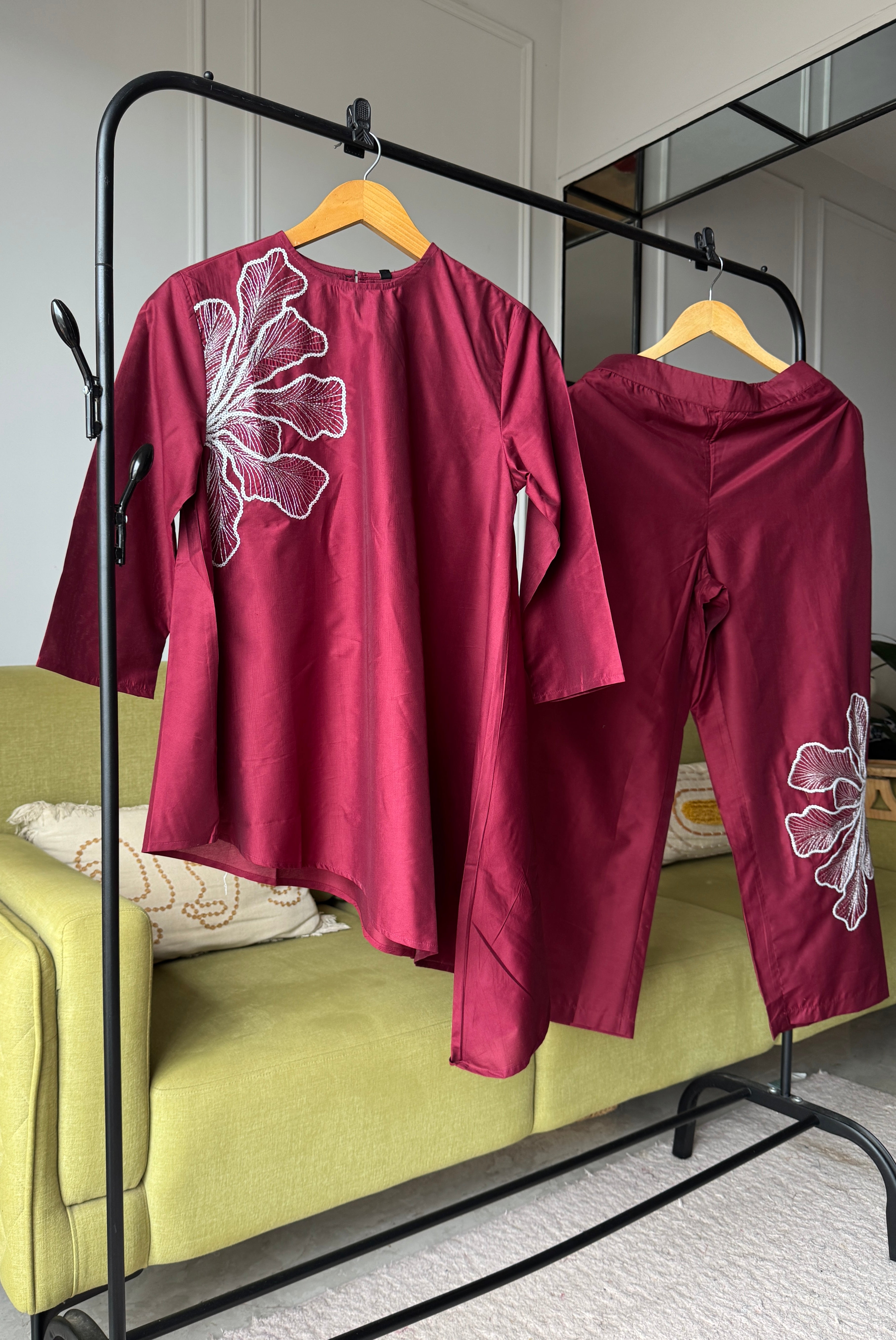 Sahiba Viscose Chanderi Coord Set