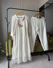 Kaveri Mul Chanderi Handwork Set(Make to Order 10 days)