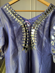 Disha Mirror Work Criss Cross Dress