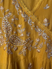 Alka Embroided Cotton Dress