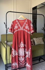 Sana embroidered dress