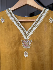 Swati Mul Chanderi Farshi Pants Dress