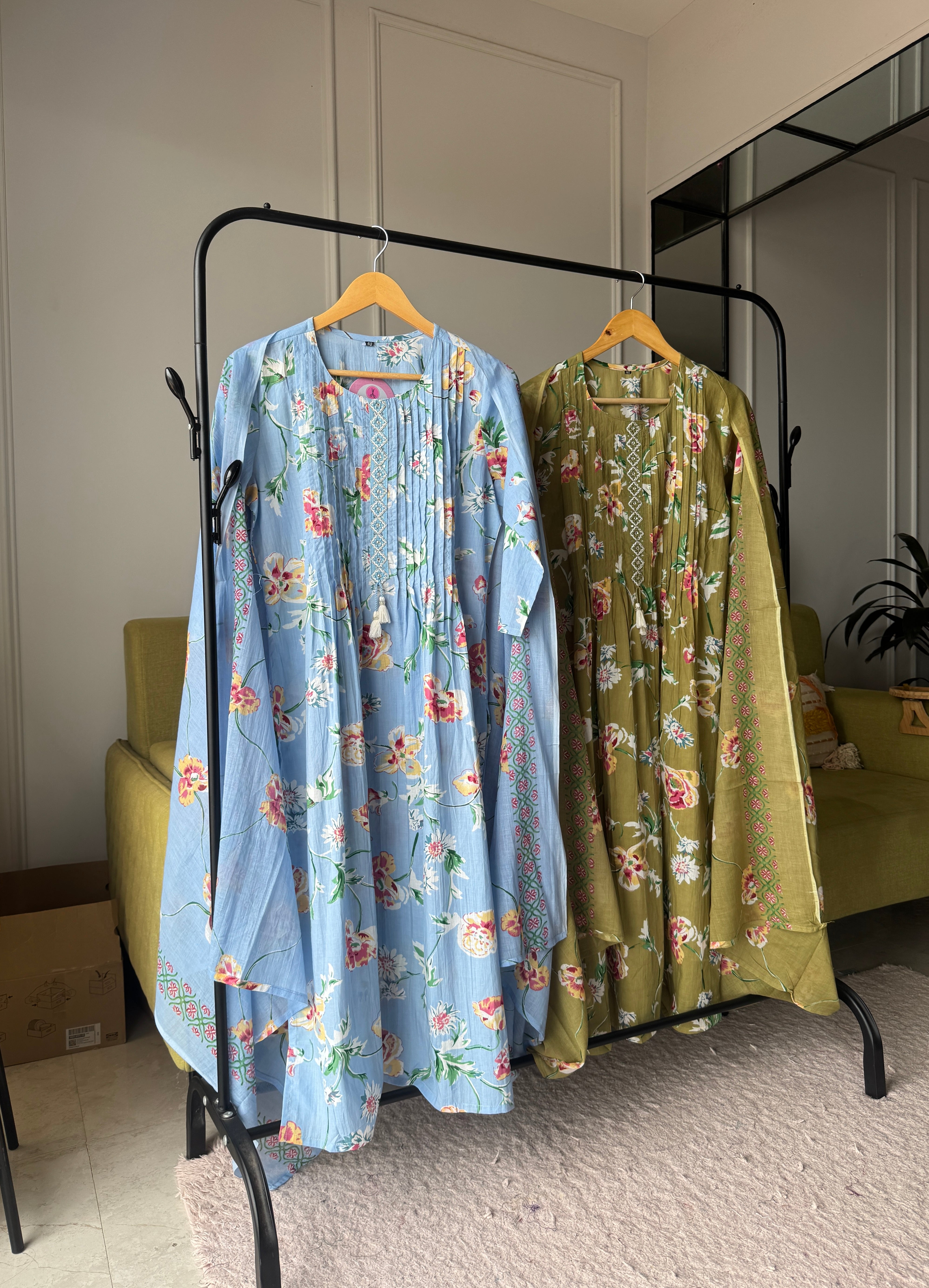 Sneha Cotton Print Dress