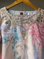 Trupti Print Cut Work Dress