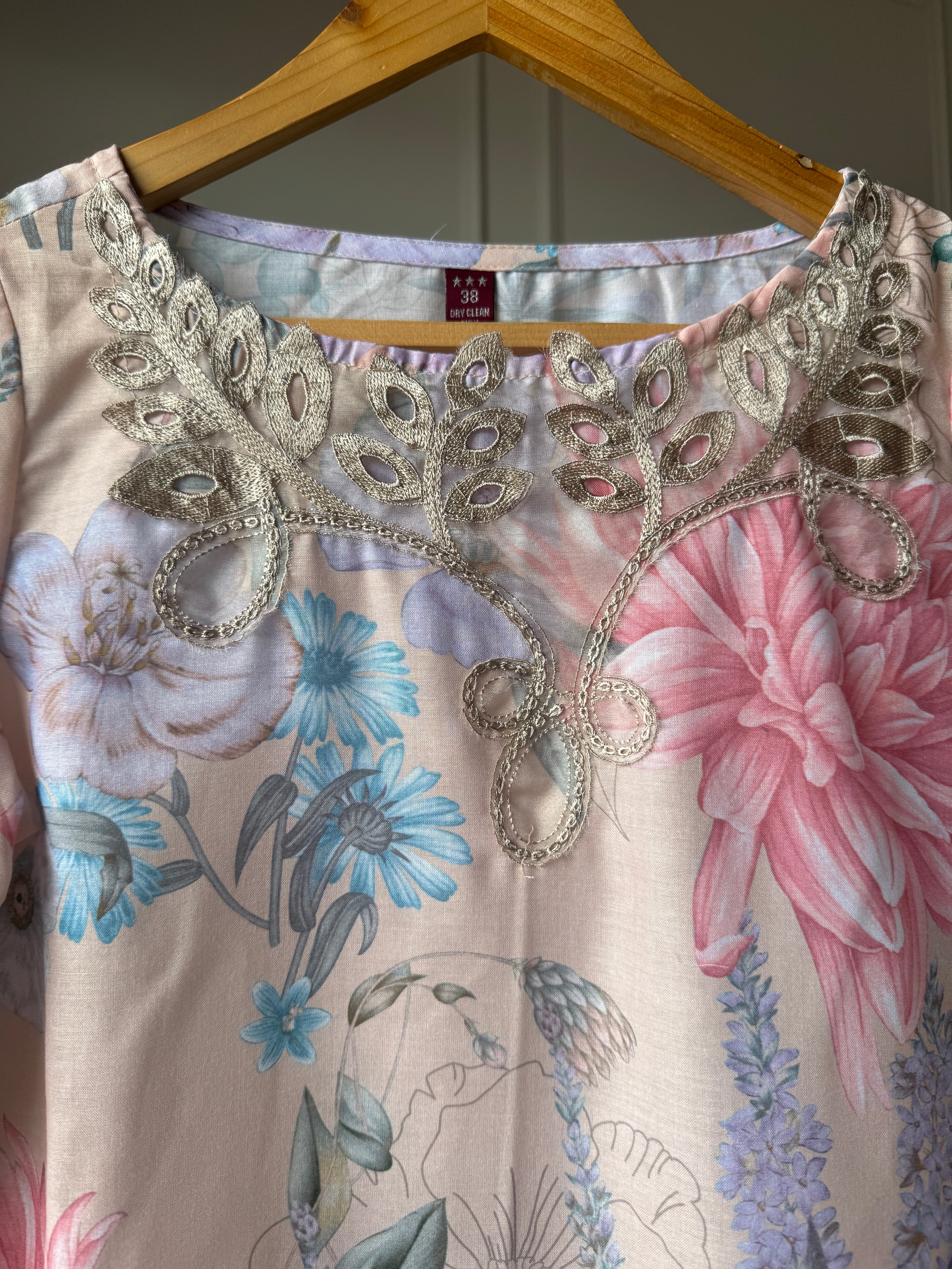 Trupti Print Cut Work Dress