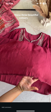 Gurleen Cutdana Work Dress