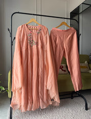 Kaveri Mul Chanderi Handwork Set(Make to Order 10 days)