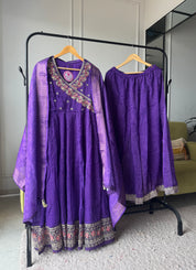 Aarya Organza Handwork Set