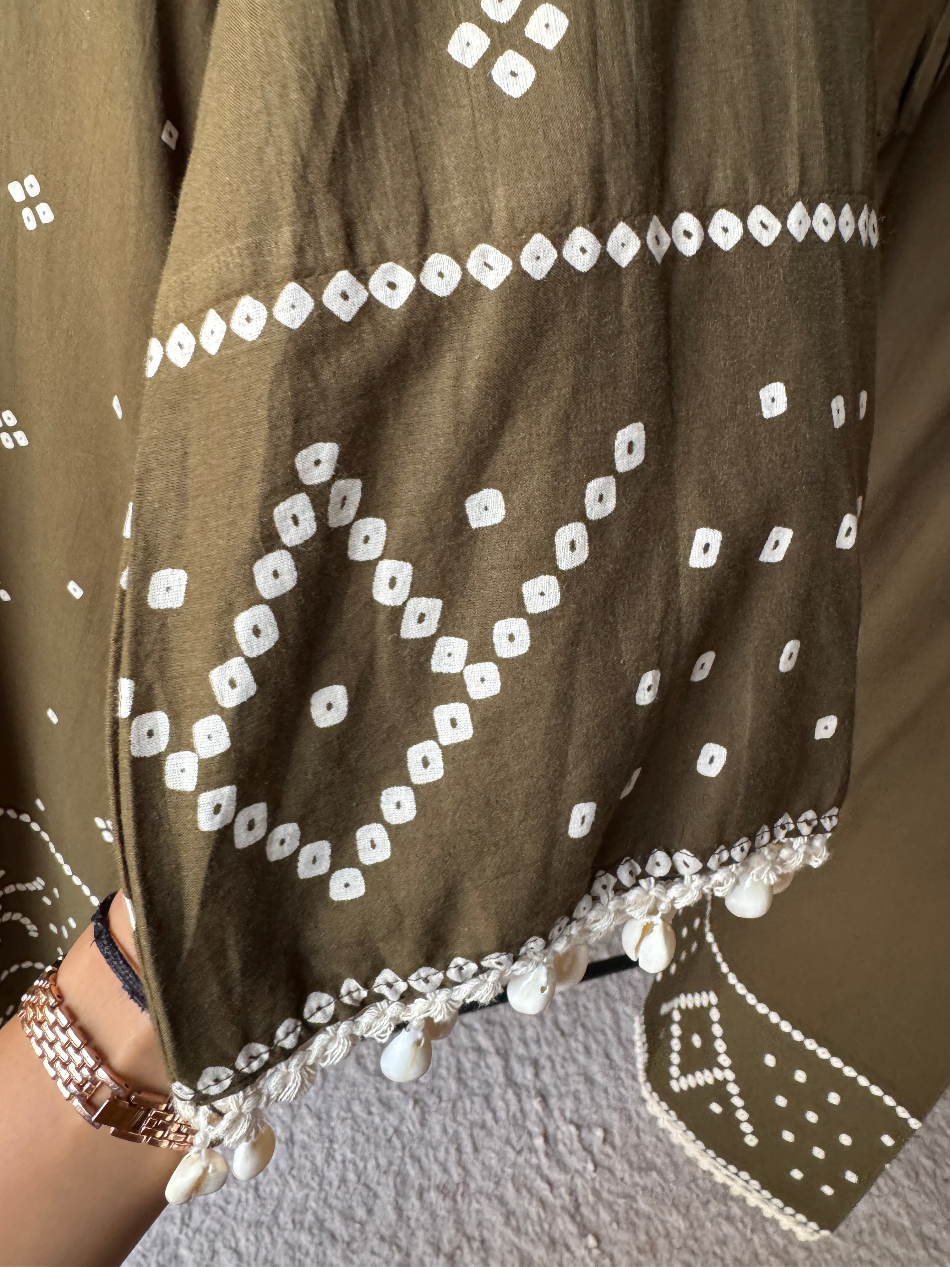 Geeta Farshi Pant Cotton Dress