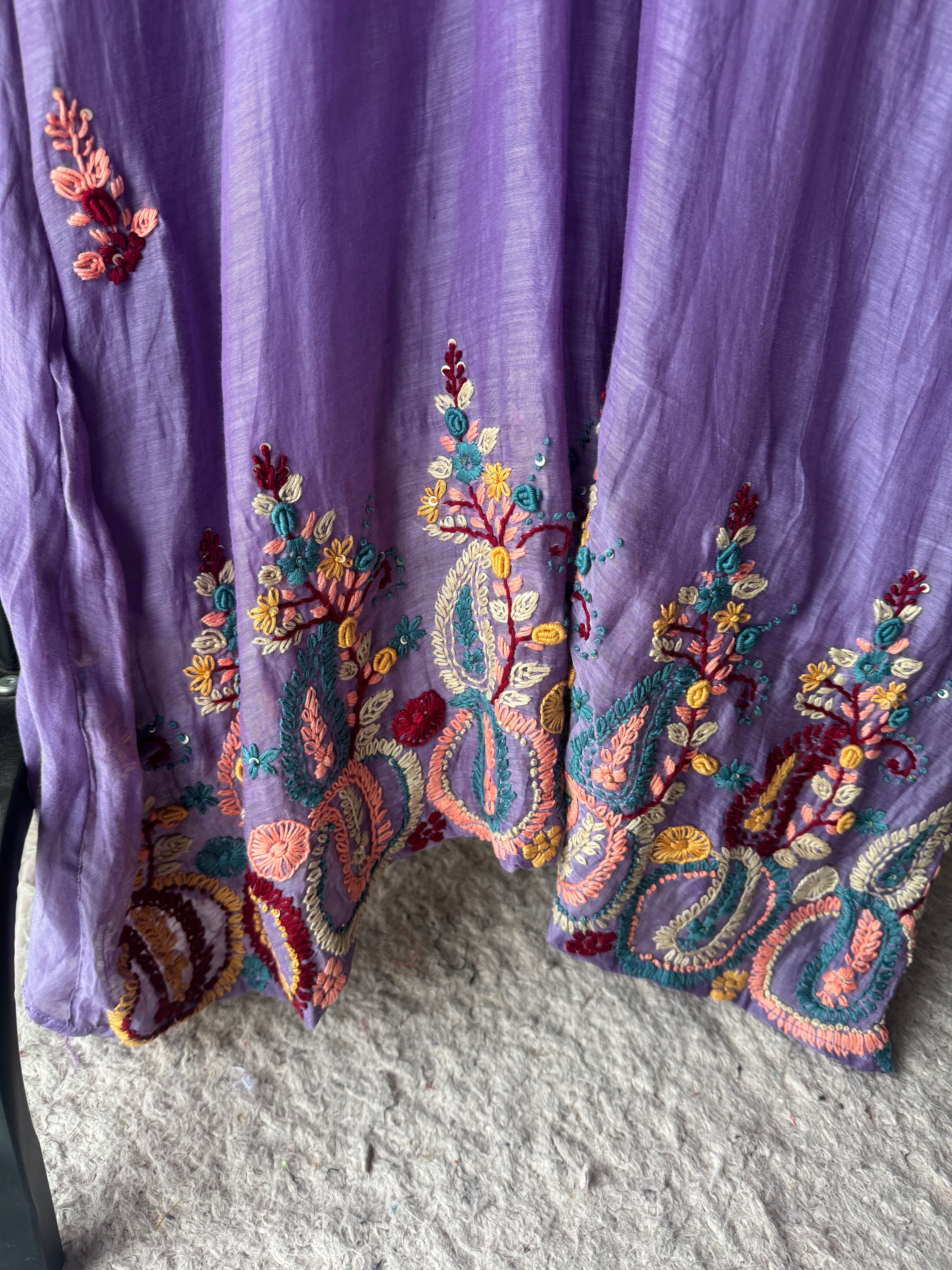 Shivalika Mul Chanderi Katha Work (Make to Order)